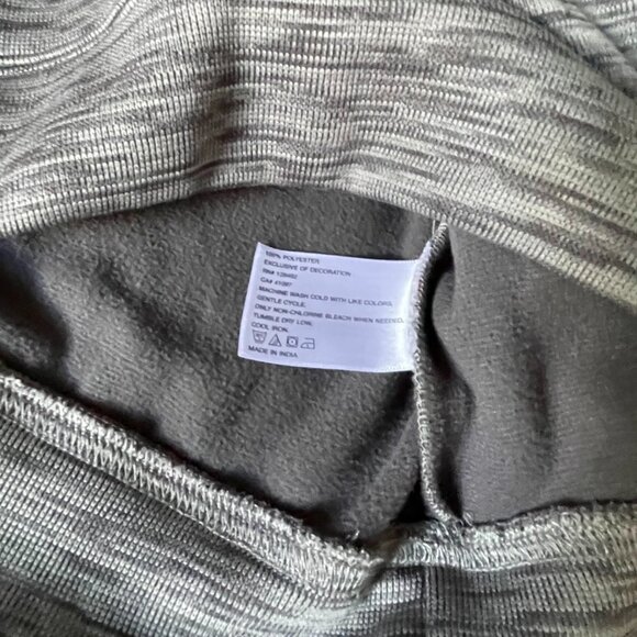 Greg Norman Long Raglan Sleeve Crew Neck Golf Slubbed Fleece Sweatshirt Size M - Picture 10 of 11